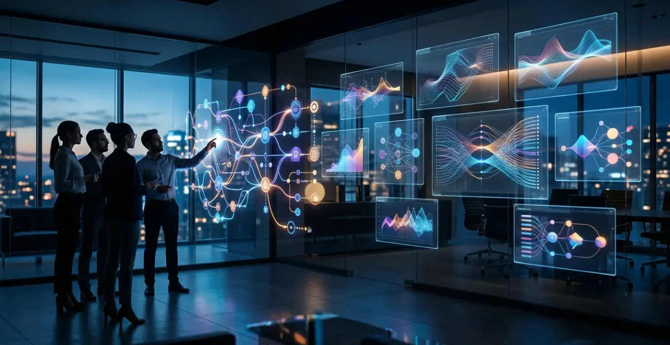 Analyse multicritères du ciblage marketing moderne montrant la convergence des données démographiques et comportementales