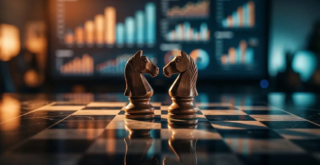 Analyse technique sur ordinateur avec graphiques de performance et outils de diagnostic SEO