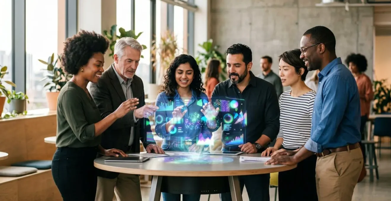 Représentation abstraite de l'évolution des approches marketing vers plus d'inclusivité