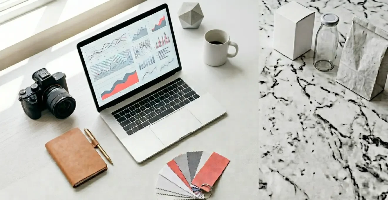 Vue stratégique d'un tableau de bord d'optimisation de conversion e-commerce