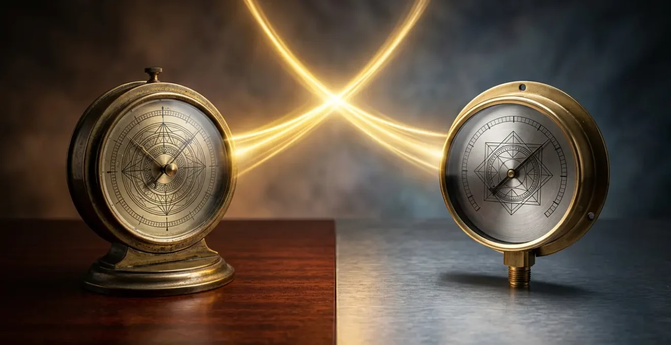 Vue d'ensemble métaphorique de la réconciliation des données entre Analytics et Back-Office