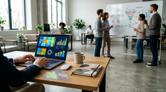 Analyse des performances d'une newsletter avec différents boutons call-to-action et graphiques de données